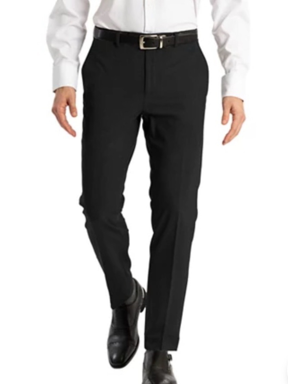 Calvin Klein Men’s Jerome Slim Fit Dress black pants office wedding 40 32 NWT